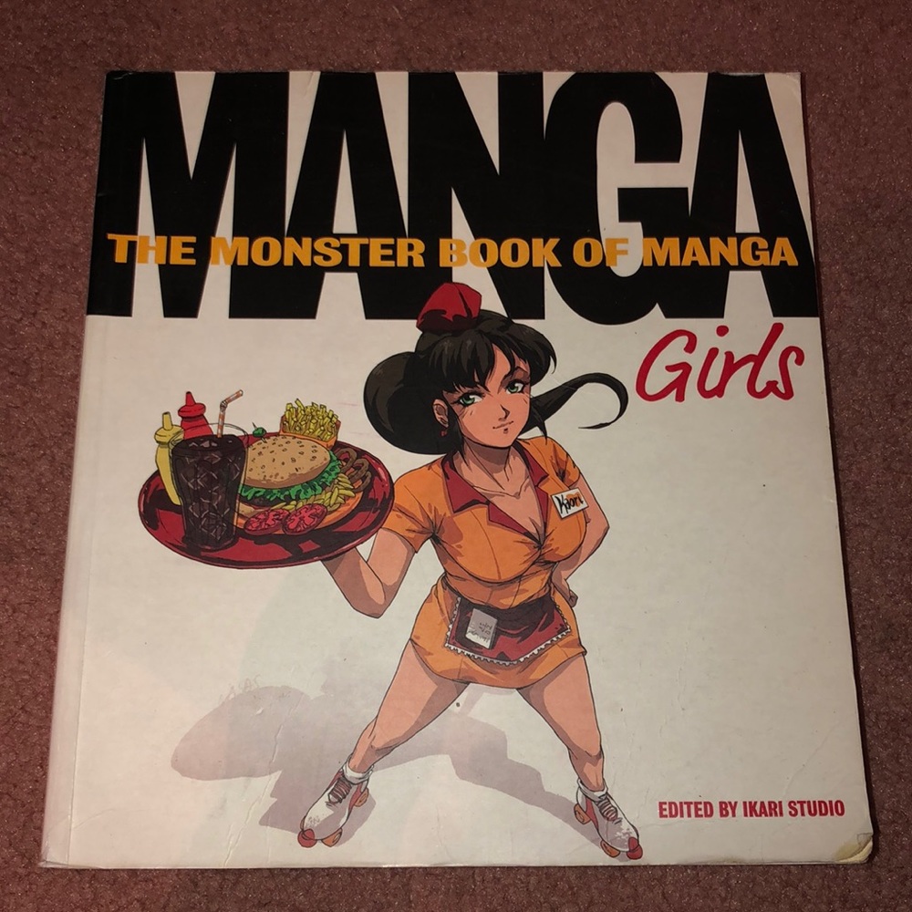 Drawing manga book